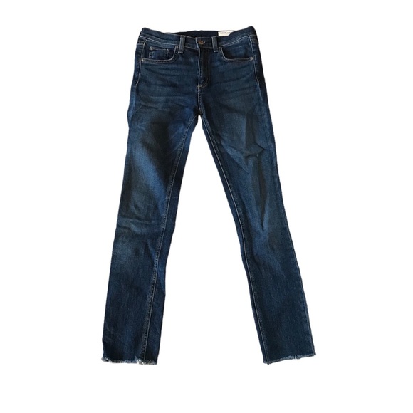 Rag & Bone Raw Edge Denim Jeans - Picture 1 of 7